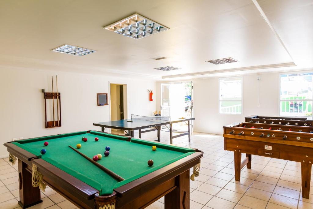 A sala de jogos